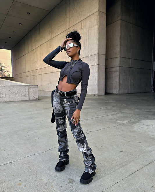 Live B4 Dying Jeans - Black